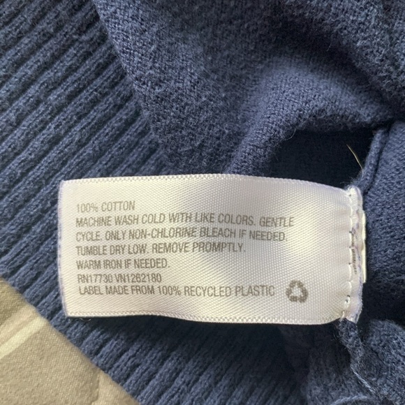 💋2:$14 Mossimo Supply Co. Navy Blue Women's Classic Cardigan Sweater - Picture 7 of 11